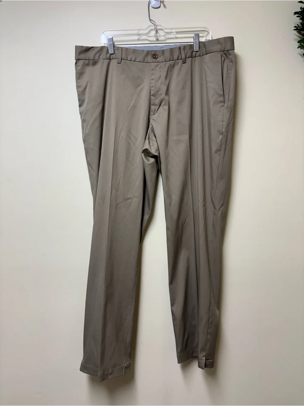 Nike Golf Dri Fit Standard Fit Golf Pants Khaki Tan Beige 40 x 32